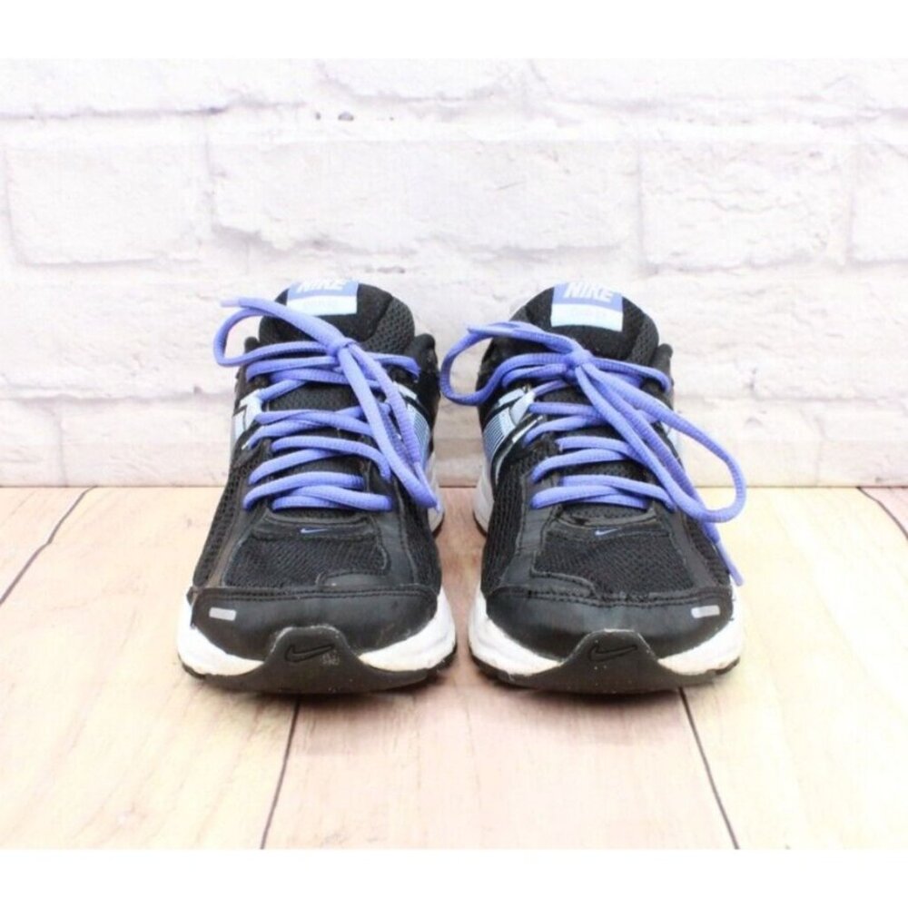 Nike  Dart 10 Purple Black Leather Mesh Breathable Running Sneakers US 8 - Picture 4 of 9